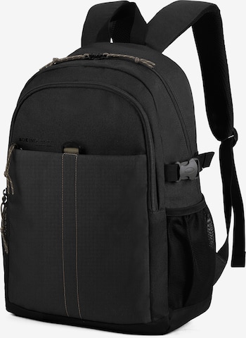 Aoking Backpack in Black: front