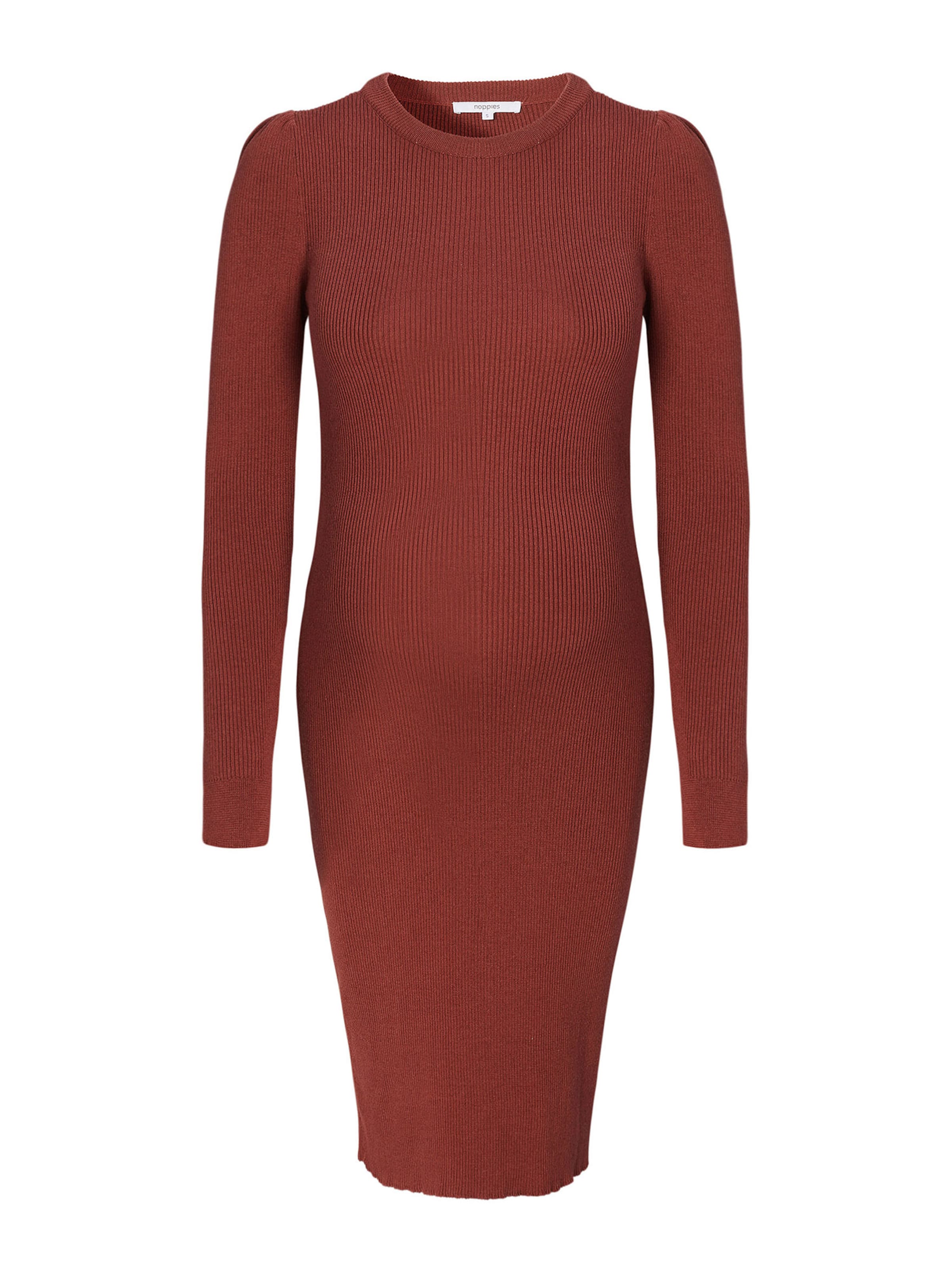 Noppies Gebreide jurk 'Vena' in Rood: voorkant