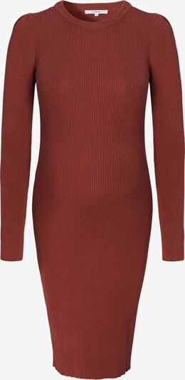 Noppies Gebreide jurk 'Vena' in de kleur Roestrood, Productweergave