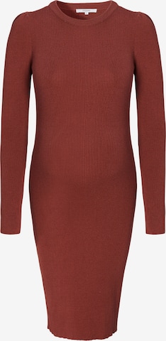 Noppies Úpletové šaty 'Vena' – červená: přední strana