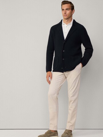 Hackett London Strickjacke in Blau