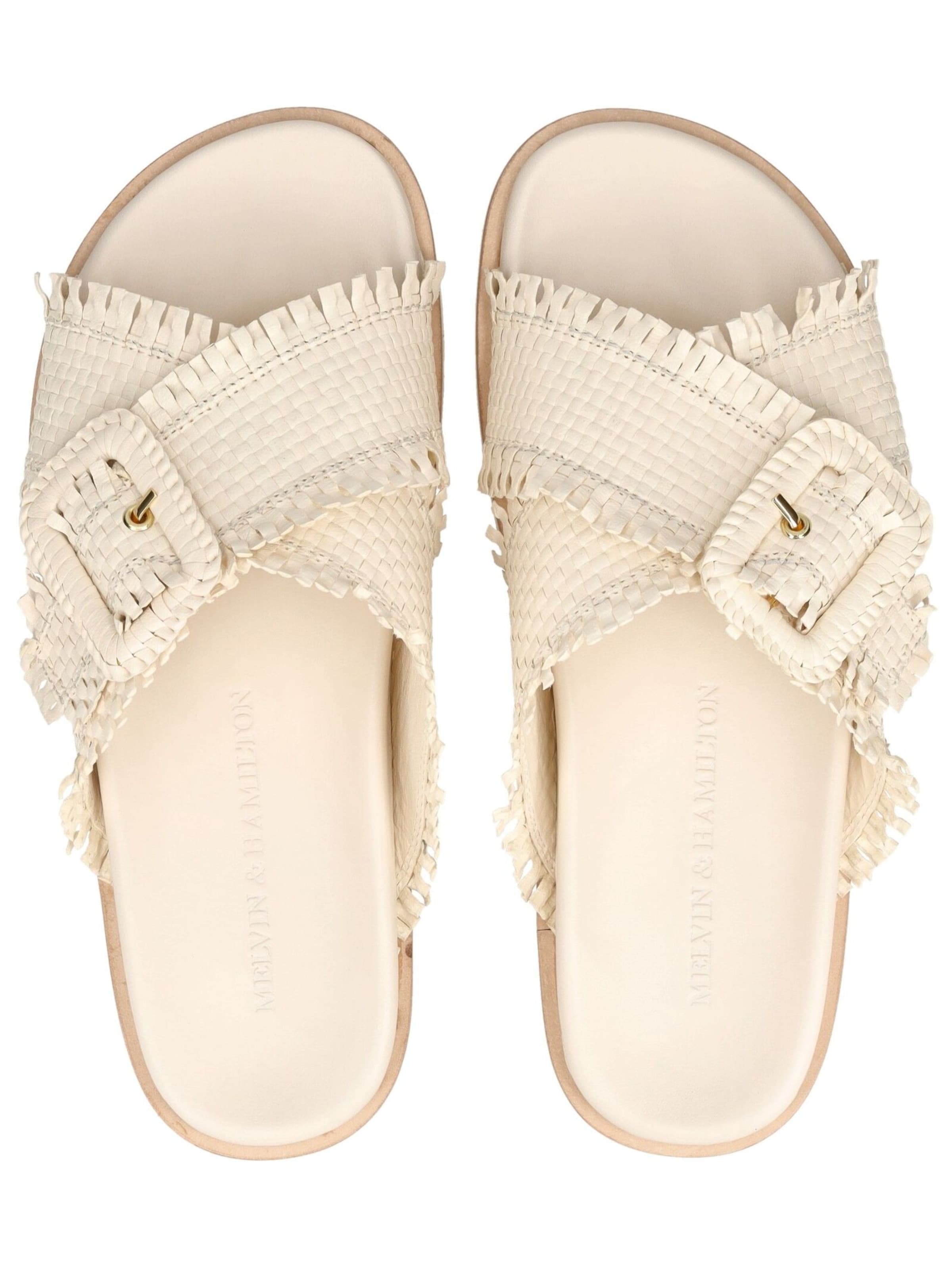 Zoccoletto di MELVIN & HAMILTON in bianco