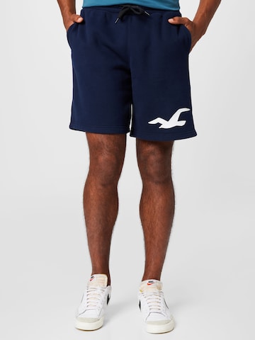 HOLLISTER Regular Shorts in Blau: predná strana