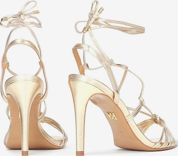 Kazar Strap Sandals in Gold