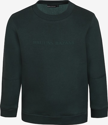 Bruuns Bazaar Kids Sweatshirt in Green: front