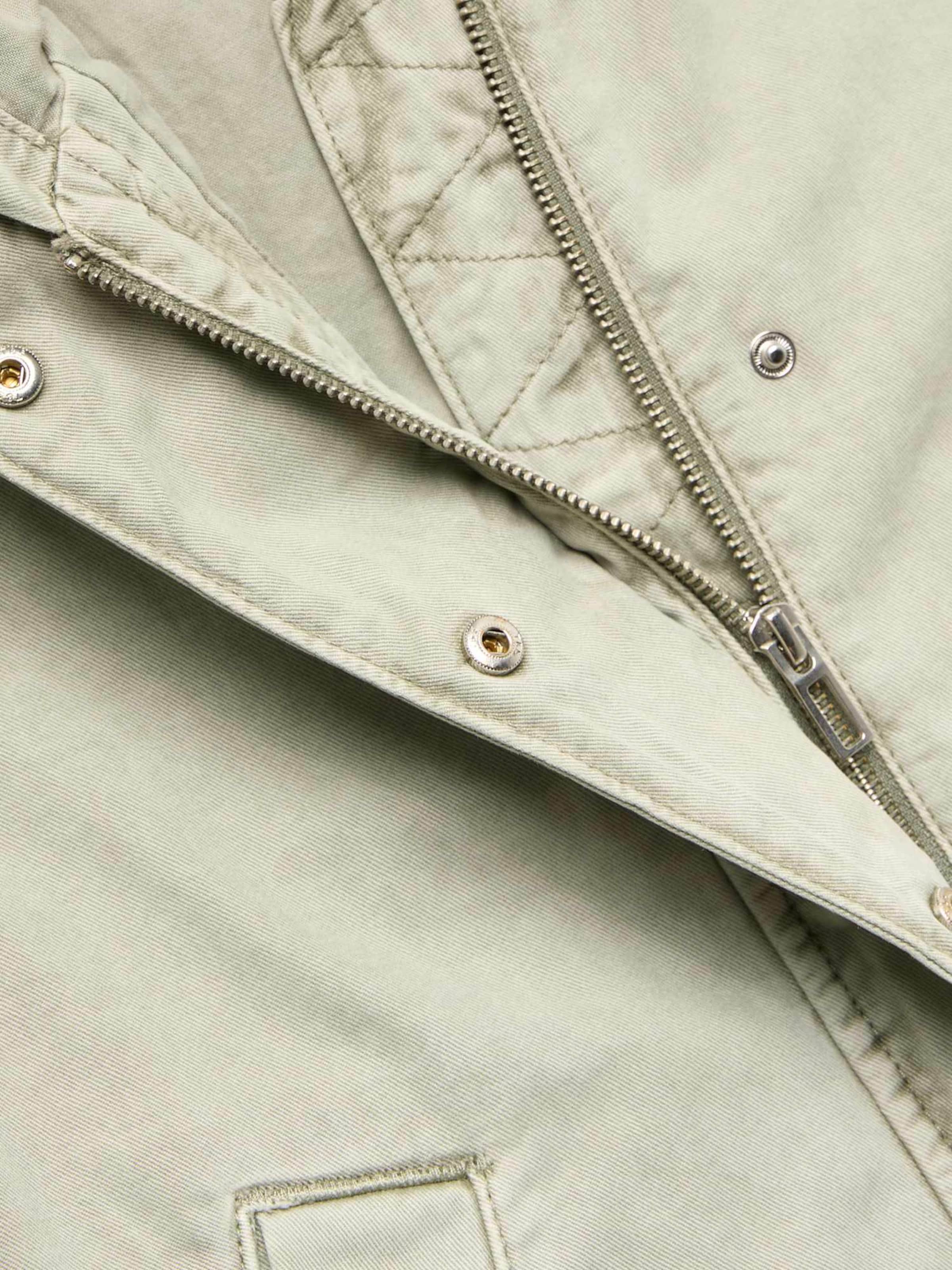 Giacca di mezza stagione di Marks & Spencer in verde: frontale