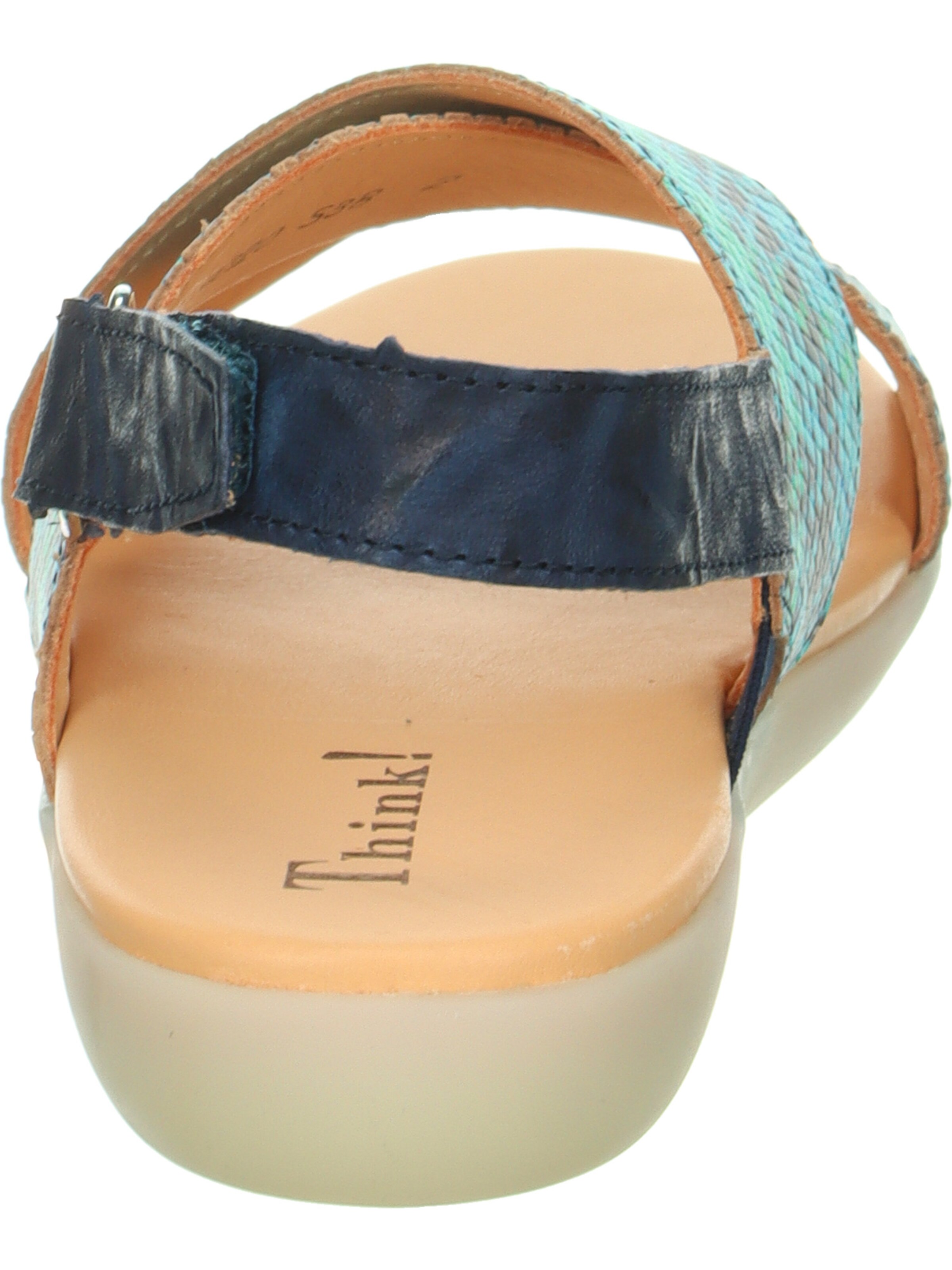 THINK! Riemensandale 'Nature Sand' in Blau