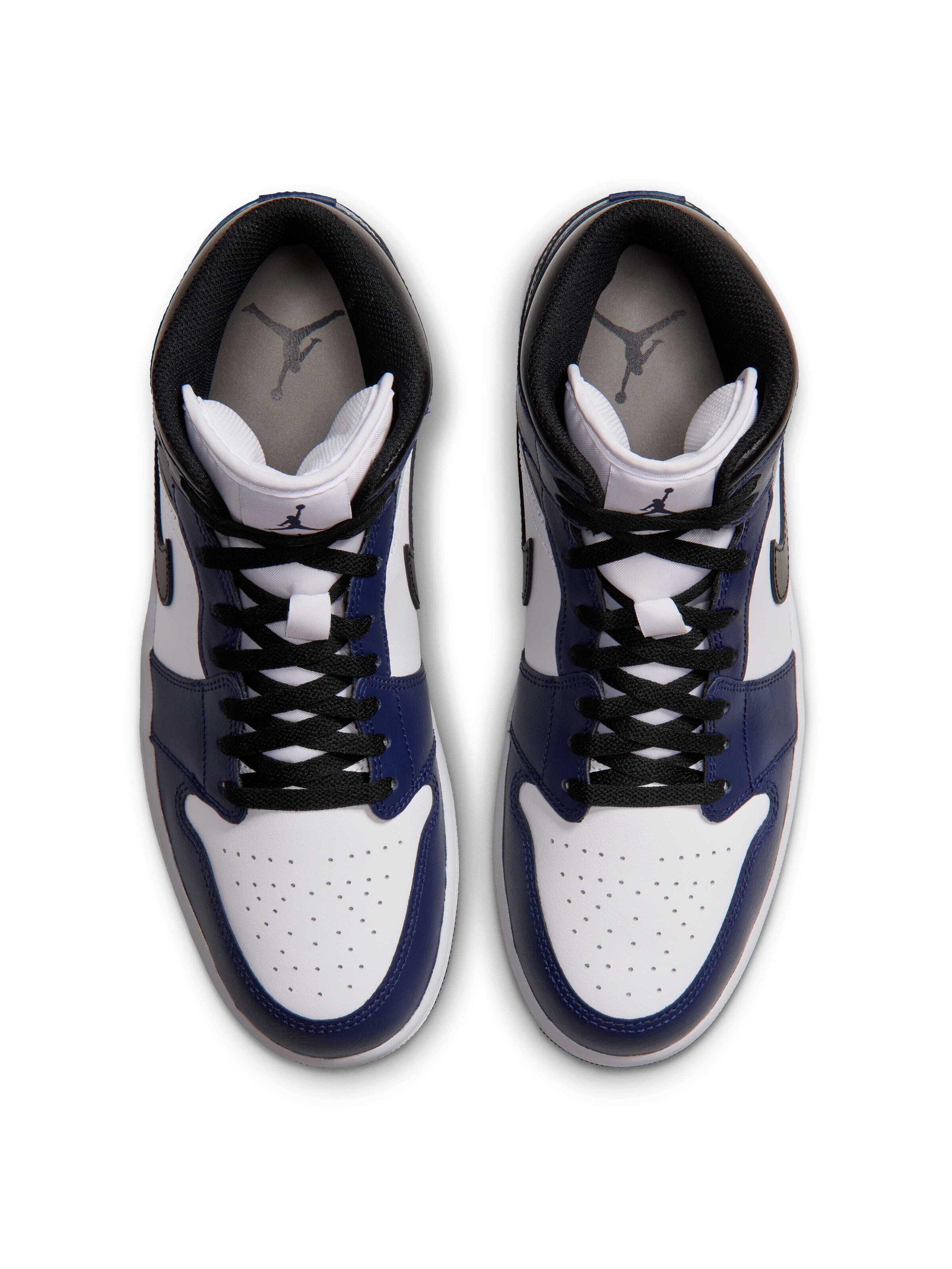 NIKE Športni čevelj 'Air Jordan 1' | bela barva