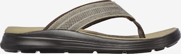 SKECHERS T-Bar Sandals 'Sargo Point Vista' in Brown