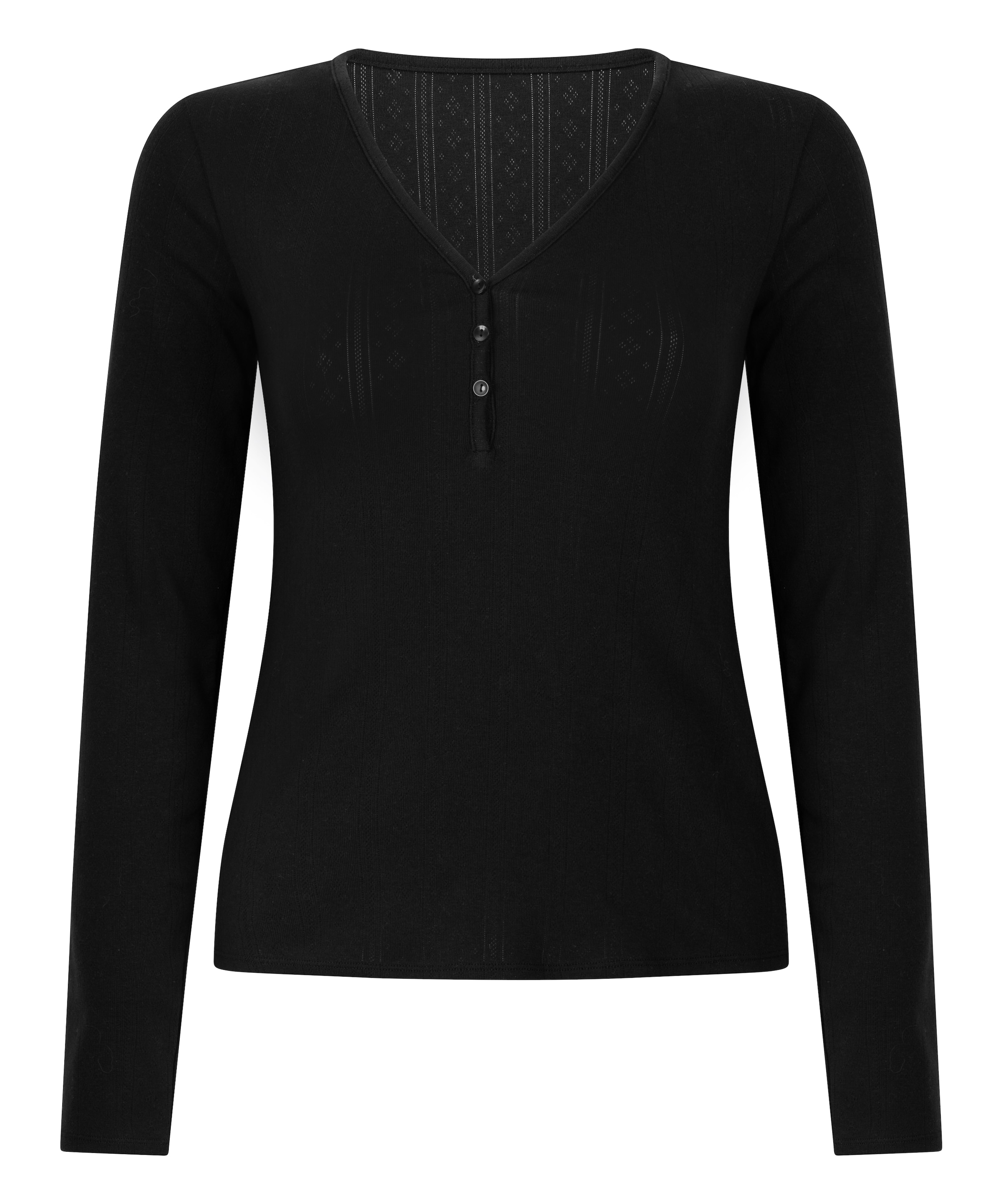Hunkemöller T-shirt en noir, Vue avec produit