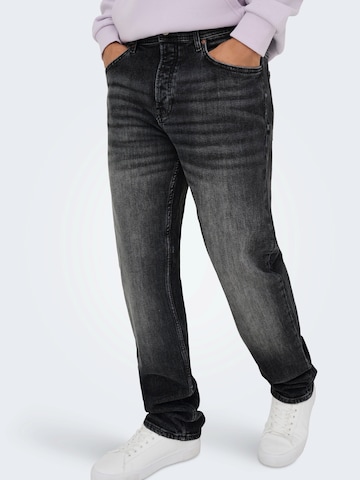 Only & Sons Regular Jeans 'ONSEdge' in Black