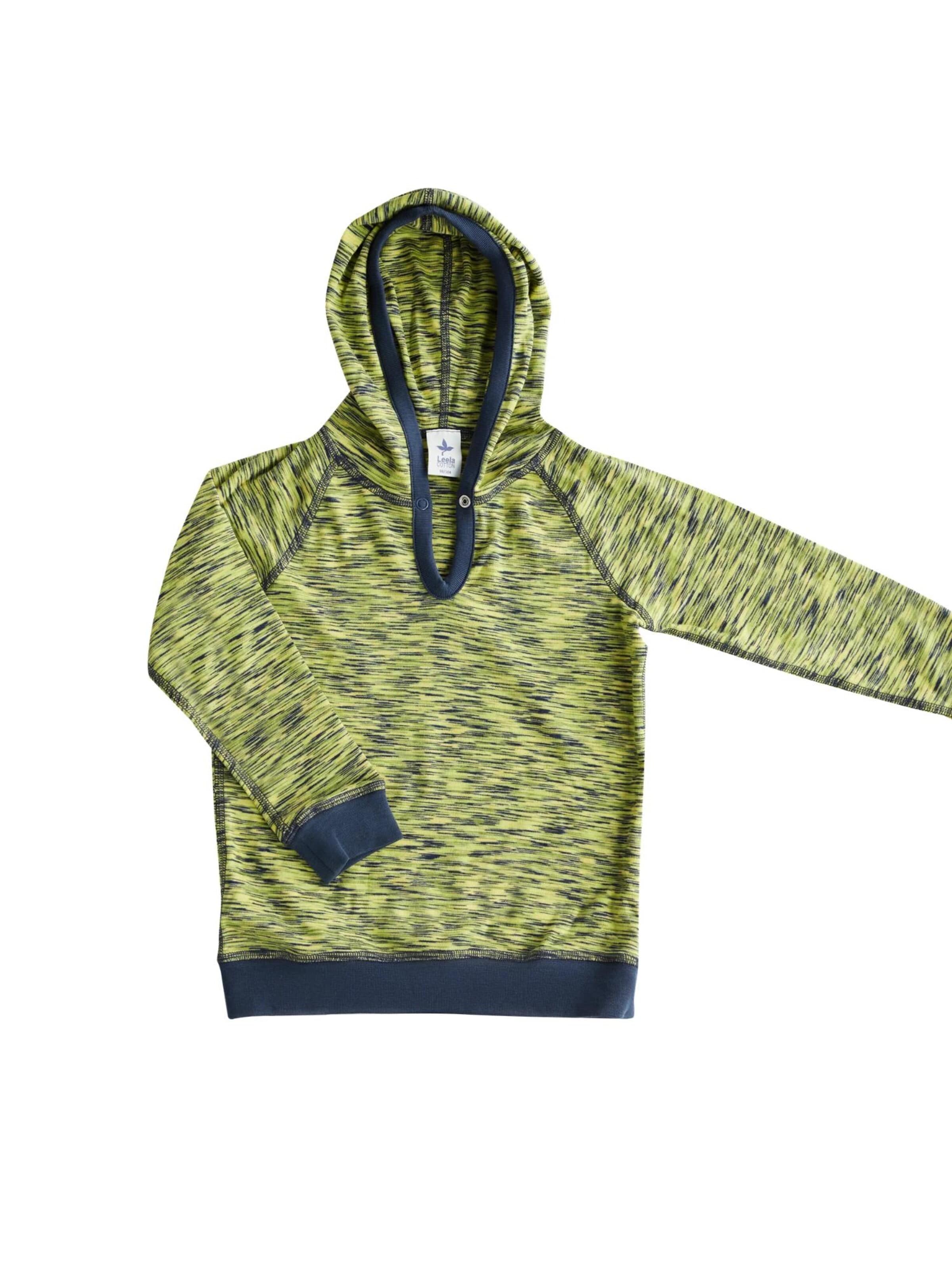 Leela COTTON Sweatshirt in Green: front