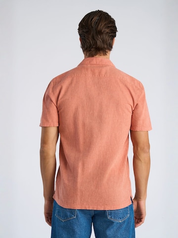 Lindbergh Regular fit Overhemd in Oranje