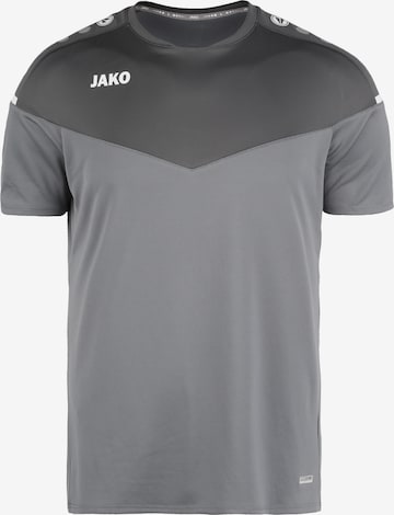 JAKO Performance Shirt 'Champ 2.0' in Grey: front