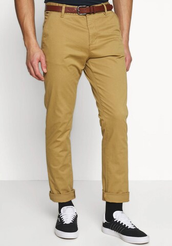 INDICODE Regular Pants in Brown: front
