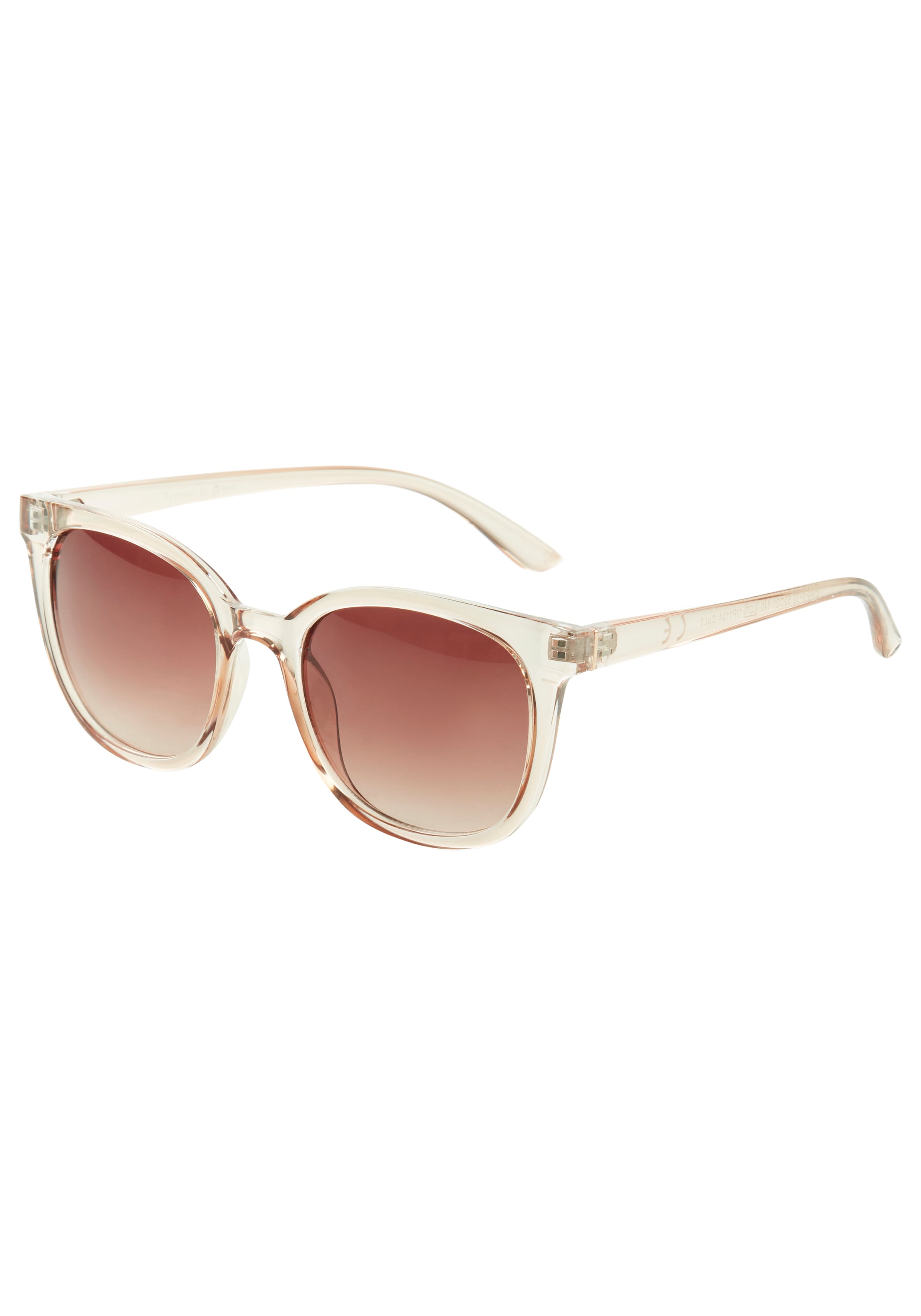 LAURA SCOTT Sonnenbrille in Transparent: Vorderseite