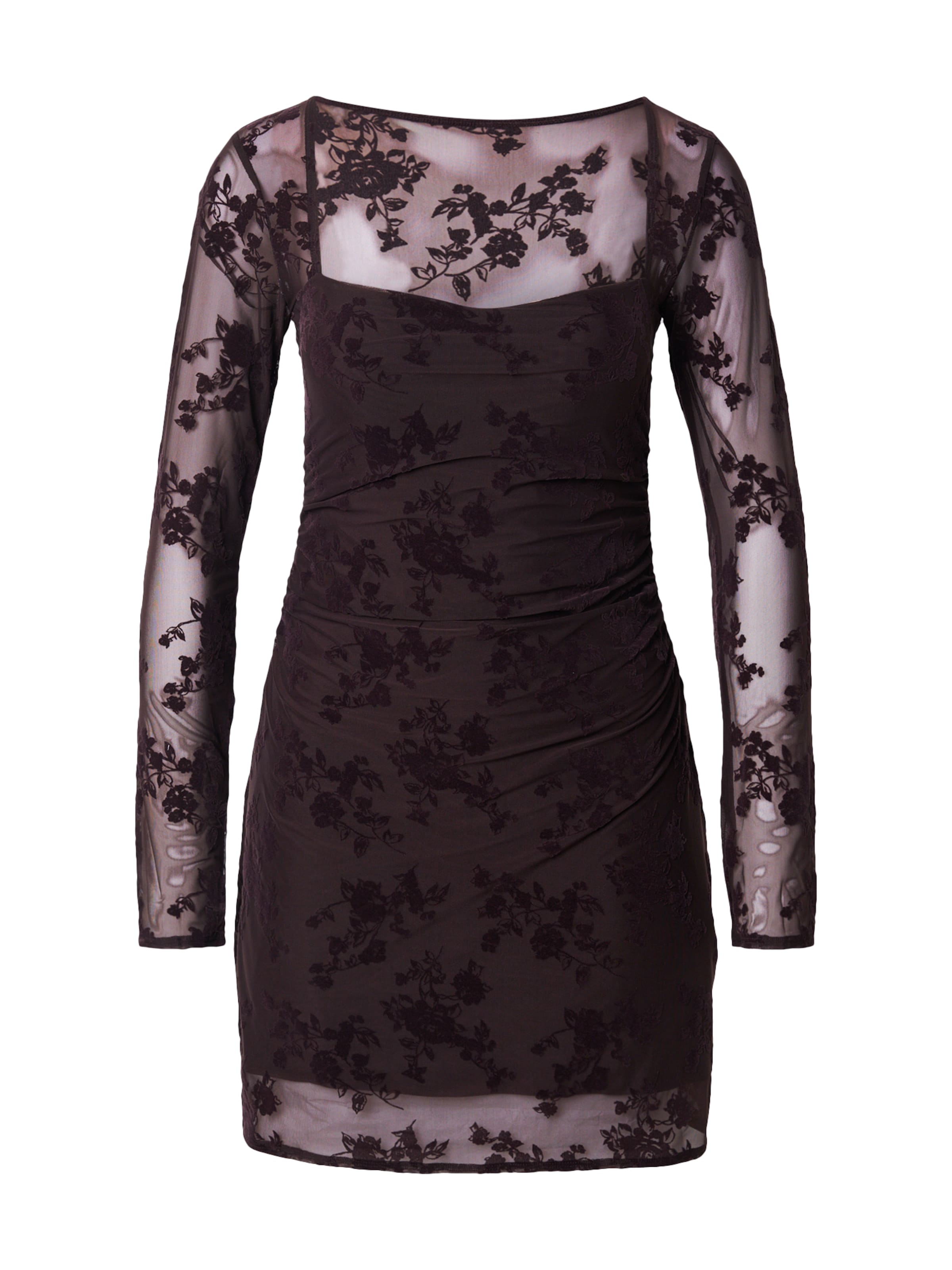 Abercrombie & Fitch - Vestido em castanho: frente