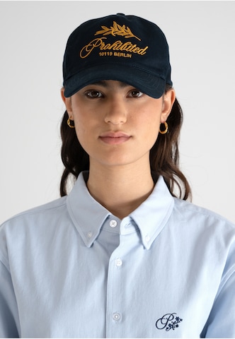 Prohibited Cap 'Leaf' in Blue