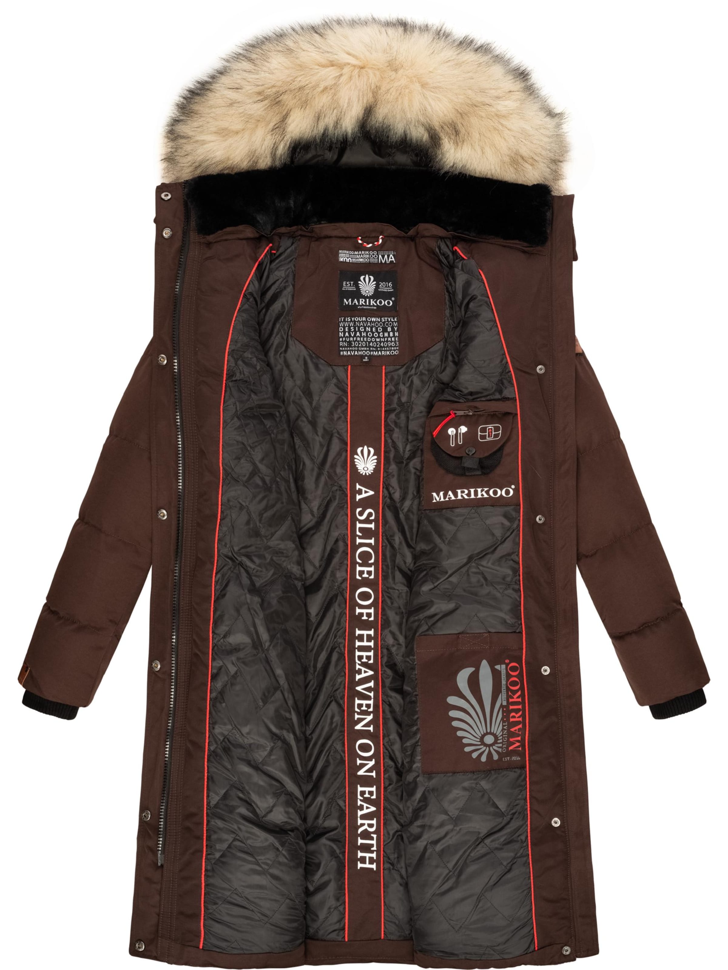 ruda MARIKOO Žieminis paltas 'Schneesternchen'