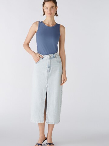 OUI Top in Blau