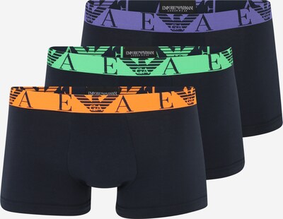 Emporio Armani Boxer shorts in Navy / Green / Dark purple / Orange, Item view