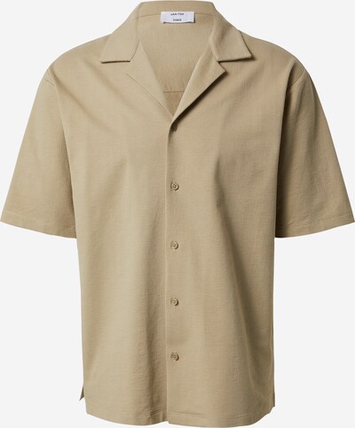 DAN FOX APPAREL Button Up Shirt 'Roman' in Dark beige, Item view