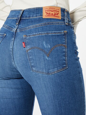 LEVI'S ® Skinny Jeans '710 Super Skinny' i blå