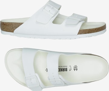 BIRKENSTOCK Sandalen 44 in Weiß: Vorderseite
