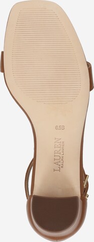 Sandale 'LOGAN' de la Lauren Ralph Lauren pe maro