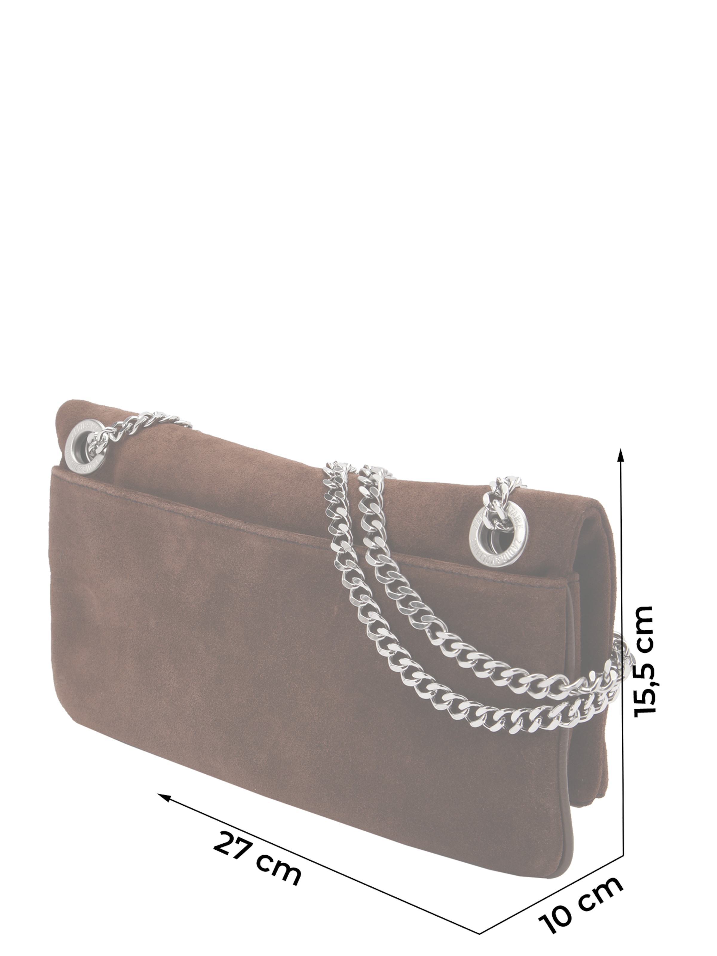 Zadig & Voltaire Clutch 'ROCK II' i brun