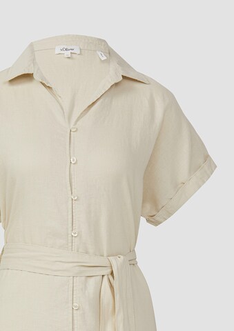 Robe-chemise s.Oliver en beige