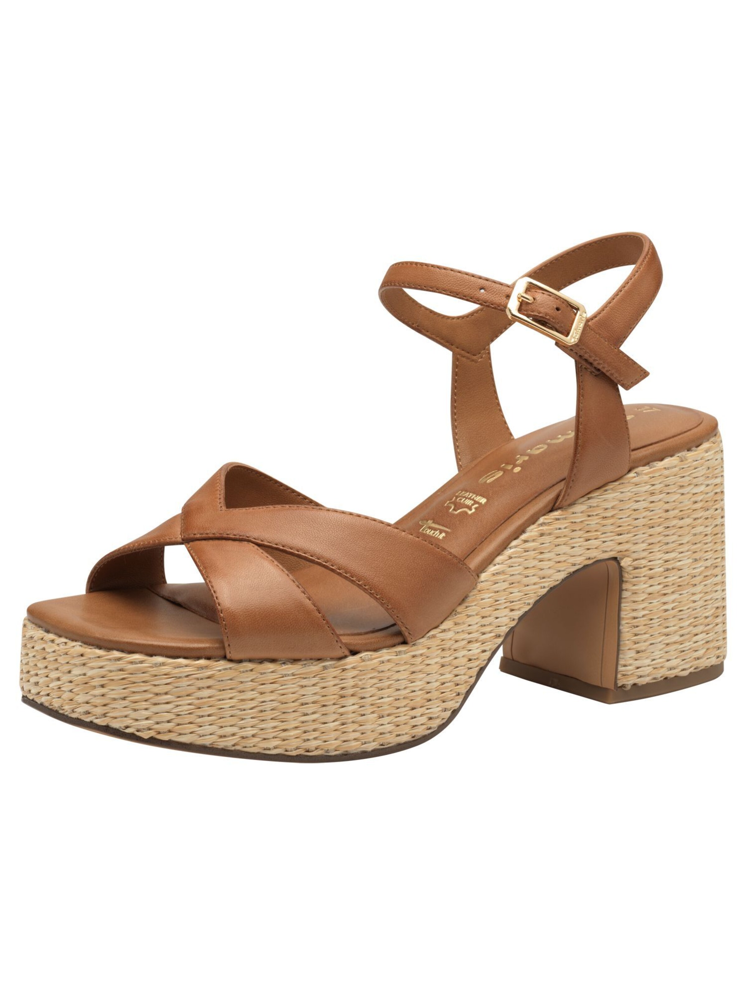 Tamaris Sandaal in Bruin: voorkant