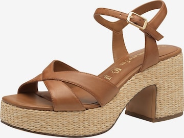 Tamaris Sandale in Braun: Vorderseite