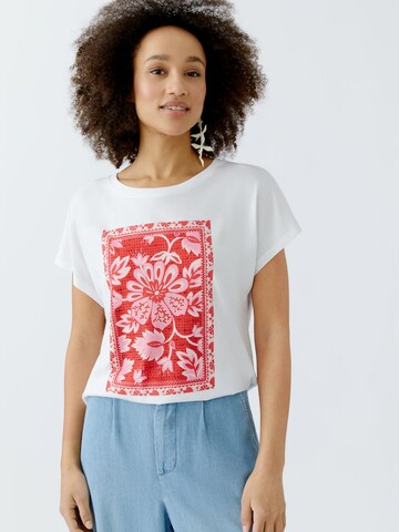 OUI T-Shirt in Weiß: Vorderseite
