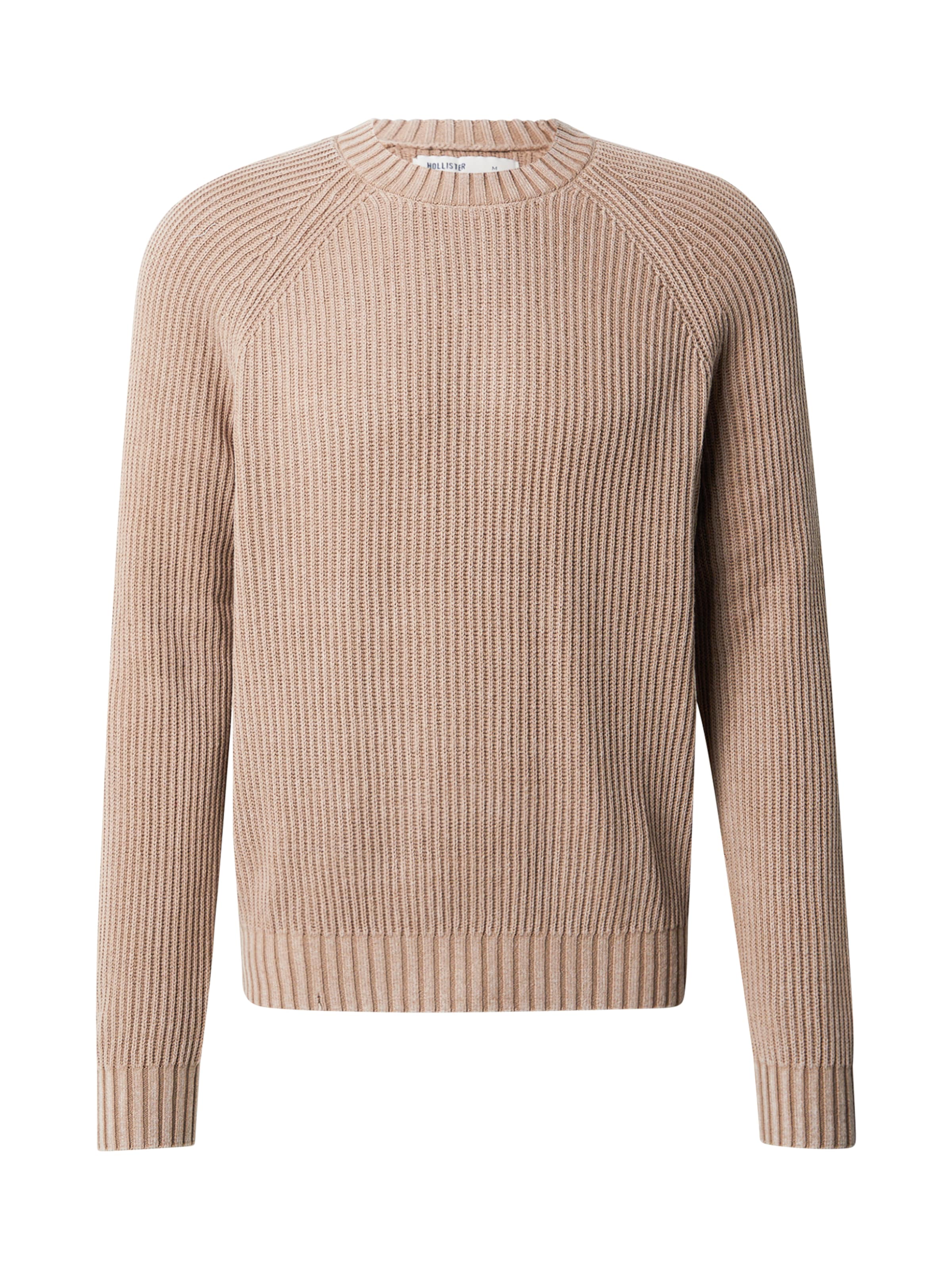 HOLLISTER Pulover | rjava barva: sprednja stran