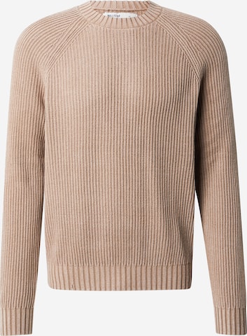 HOLLISTERPulover - smeđa boja: prednji dio