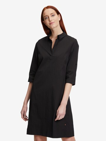 Vera Mont Shirt Dress in Black: front