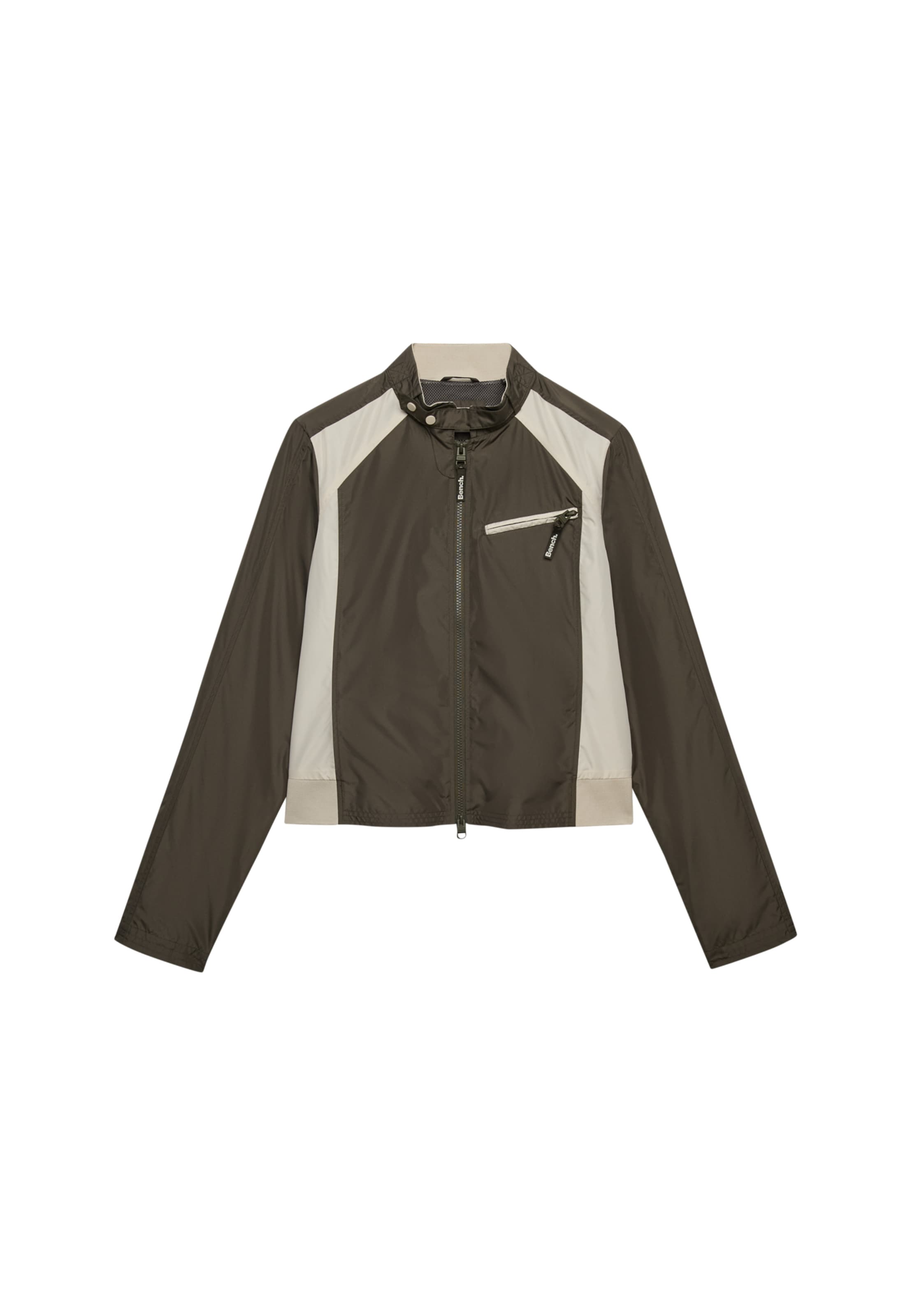BENCH Jacke 'Bench X Superdry & Co' in Grau: Vorderseite