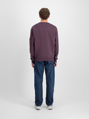 ALPHA INDUSTRIES Mikina – fialová