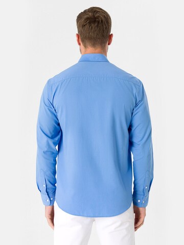 Jacey Quinn Regular fit Overhemd in Blauw