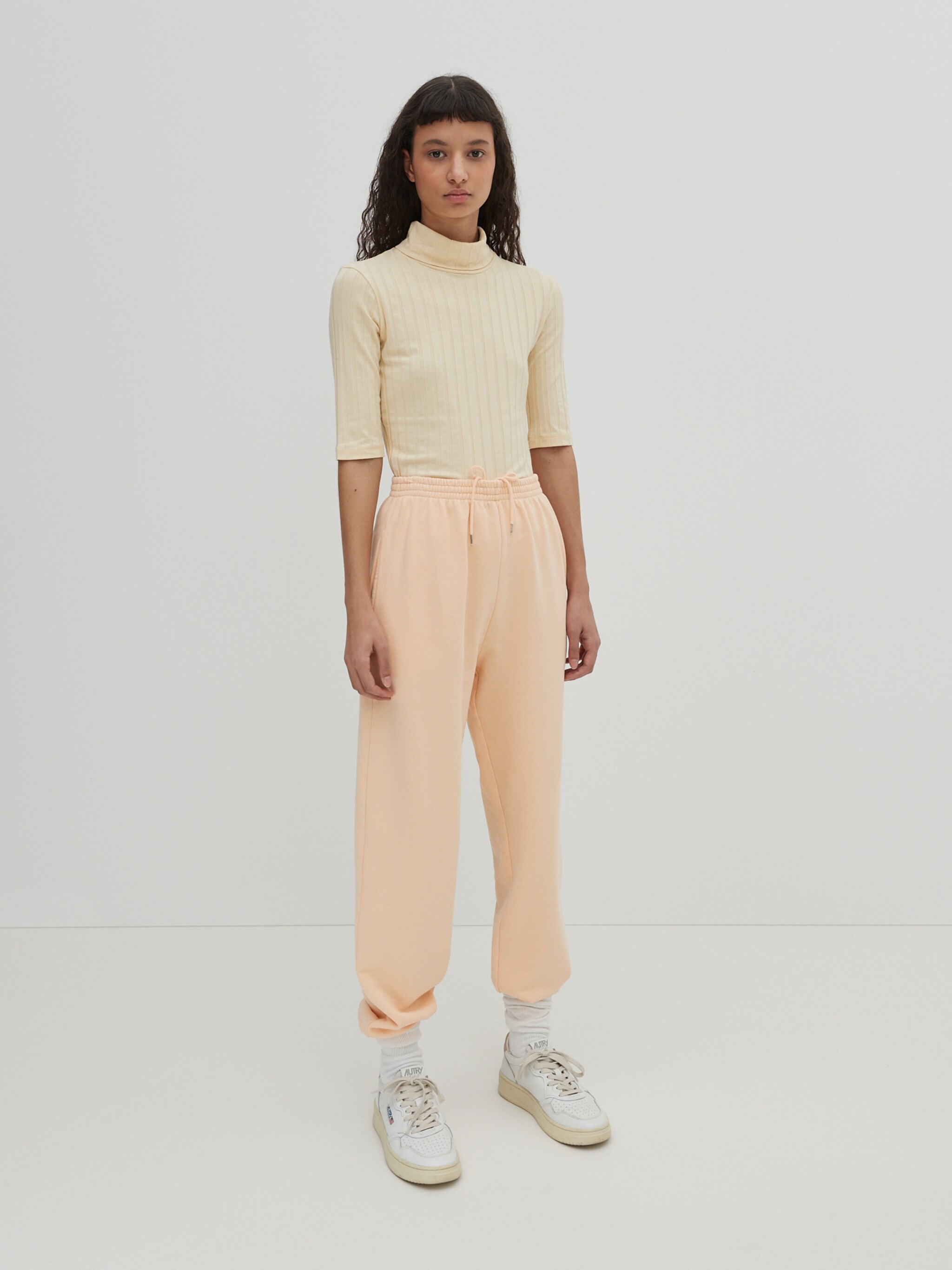 EDITED Producten Broek 'Riley' Abrikoos