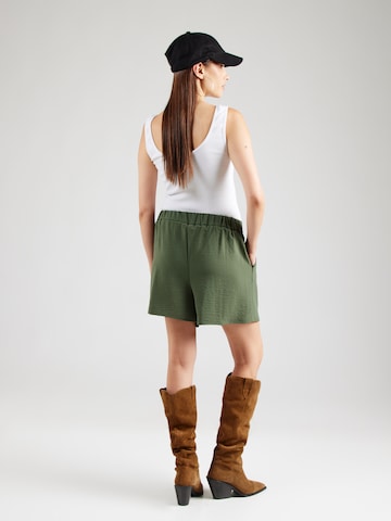 ABOUT YOU Loose fit Pleat-Front Pants 'Jane' in Green