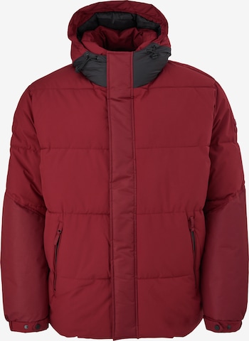 s.Oliver Men Big Sizes Winter Jacket in Red: front