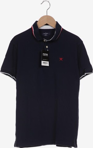 Hackett London Shirt in M in Blue: front