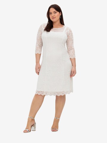 SHEEGO Cocktail Dress in White