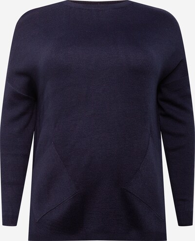 Z-One Pull-over 'Merle' en bleu nuit, Vue avec produit