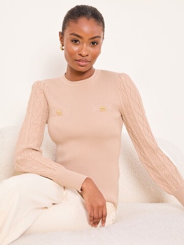 Lipsy Pullover in Beige