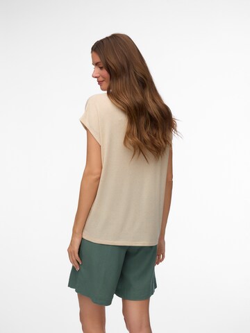 VERO MODA Shirt 'VMGINA AVA' in Beige
