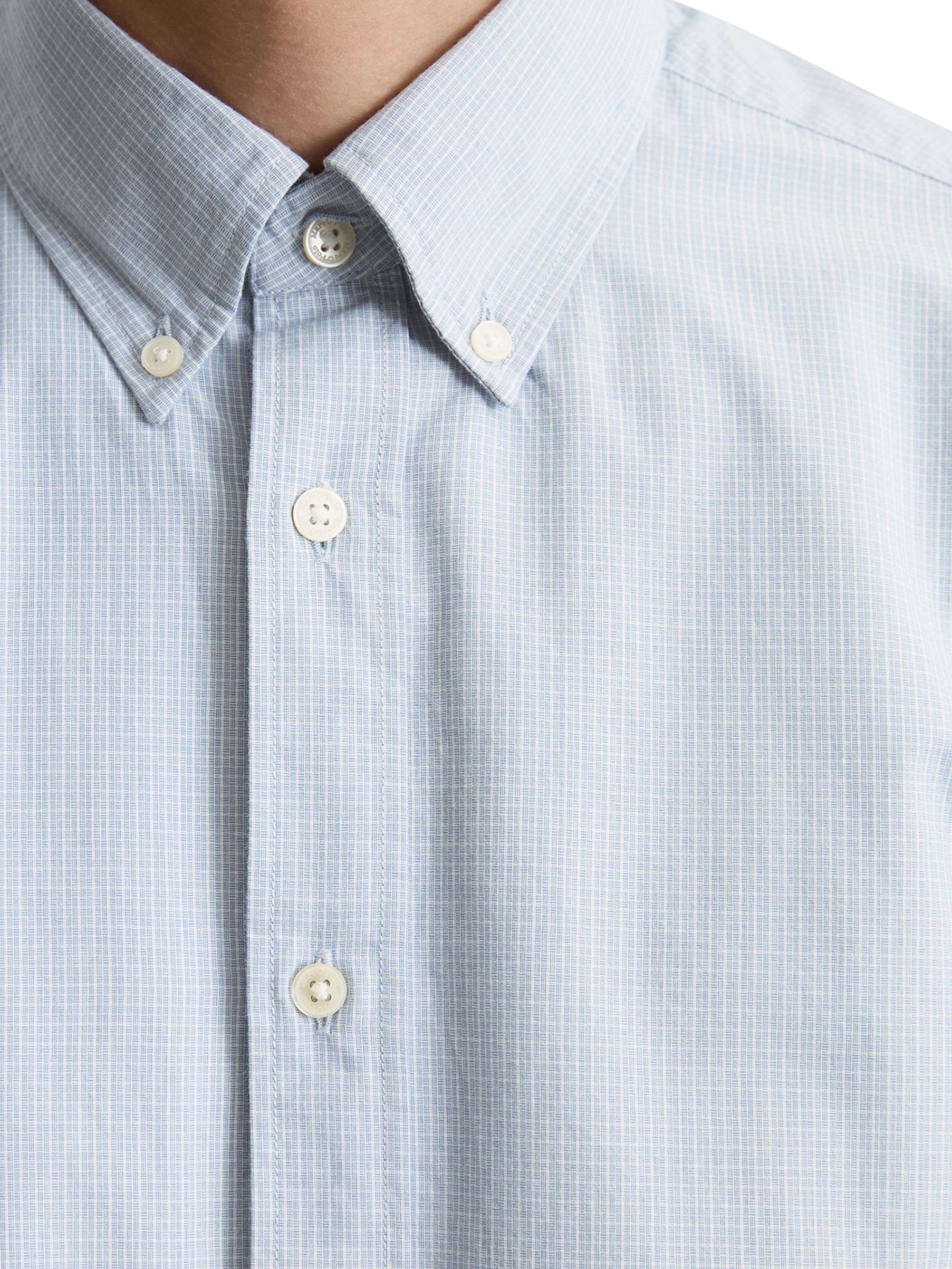 Marc O'Polo Regular fit Overhemd in Blauw