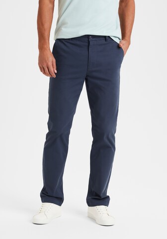 H.I.S - regular Pantalón chino en azul: frente